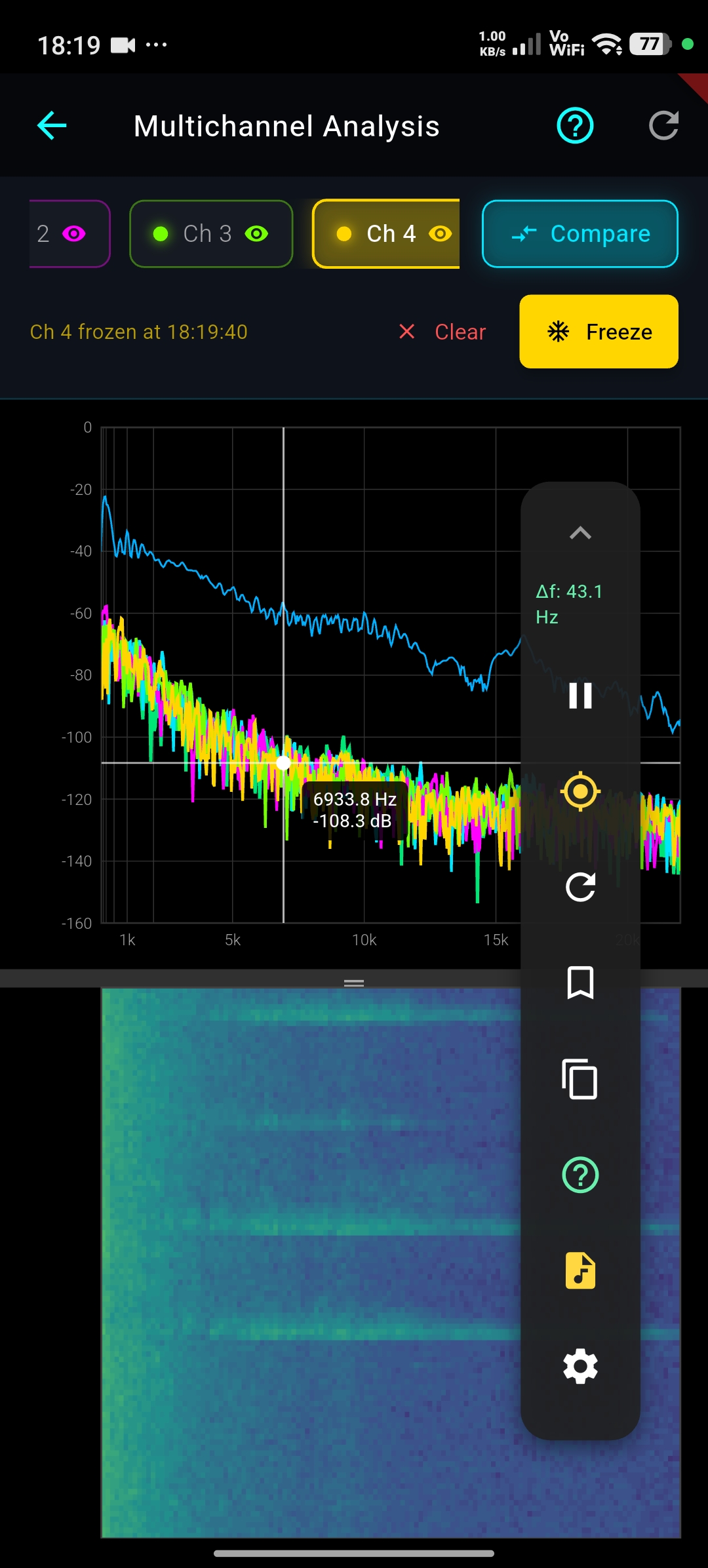 Pocket Spectrum Screen